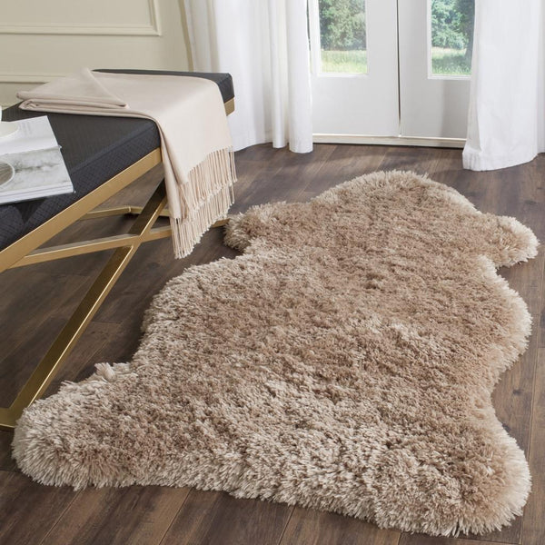 safavieh clearance arctic shag sg270b taupe rug