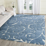 safavieh clearance shag sg455 6011 light blue rug