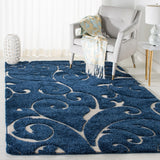 safavieh clearance shag sg455 6511 dark blue rug