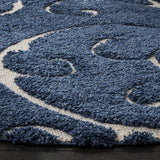safavieh clearance shag sg455 6511 dark blue rug