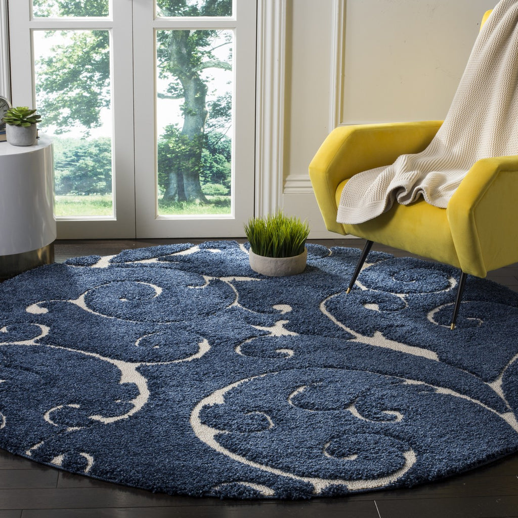 safavieh clearance shag sg455 6511 dark blue rug