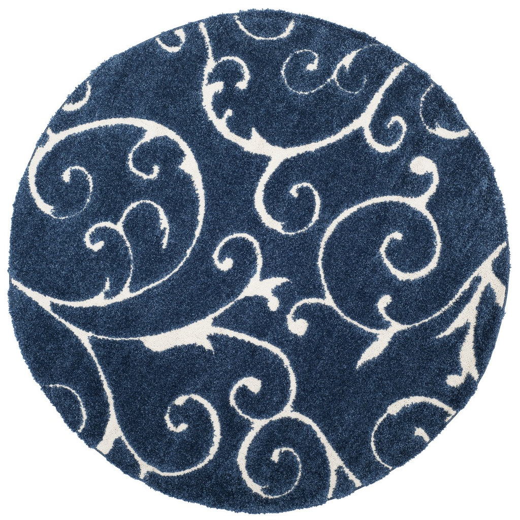 safavieh clearance shag sg455 6511 dark blue rug