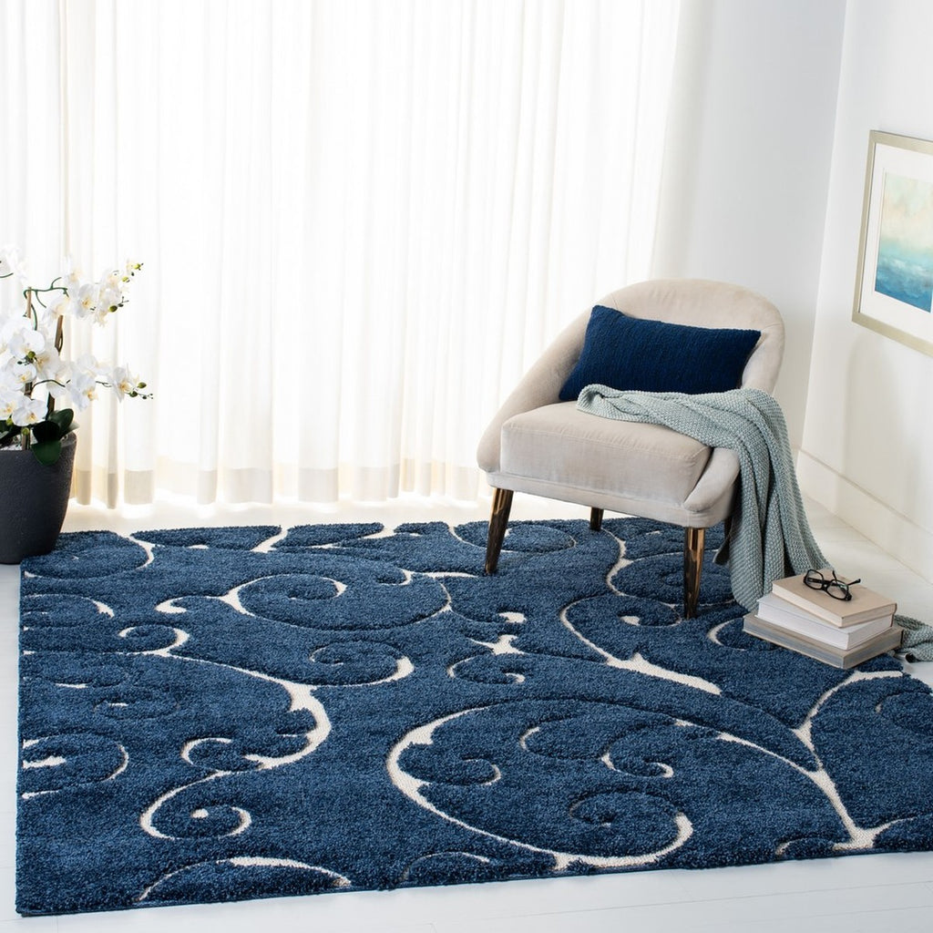 safavieh clearance shag sg455 6511 dark blue rug