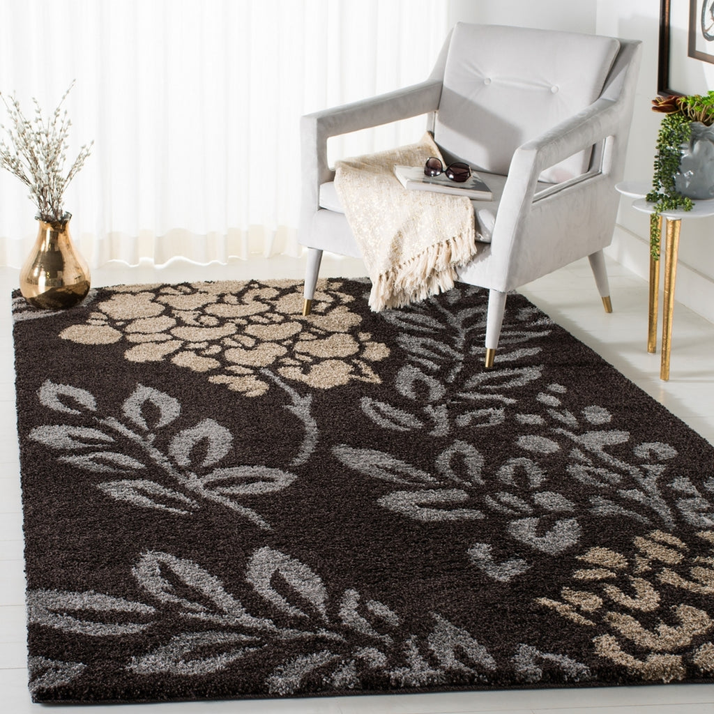 safavieh clearance shag sg456 2880 dark brown rug