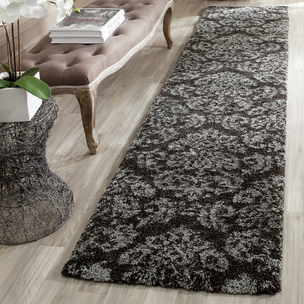 safavieh clearance shag sg460 2879 dark brown rug