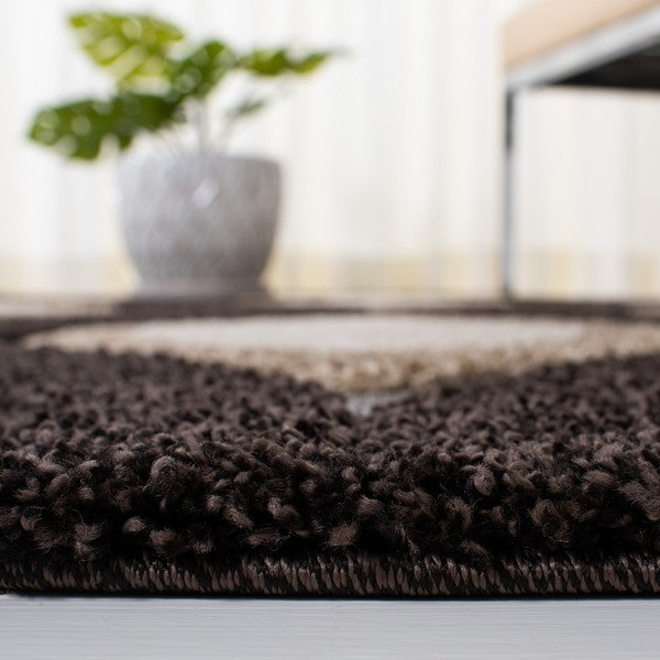 safavieh clearance shag sg461 2812 dark brown rug