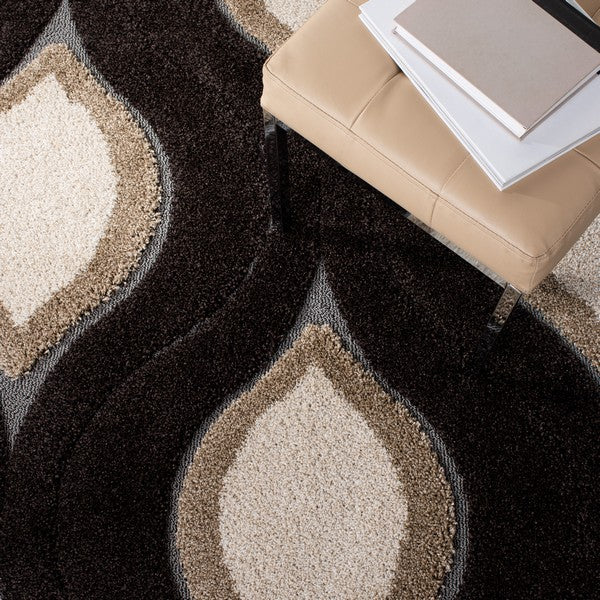 safavieh clearance shag sg461 2812 dark brown rug