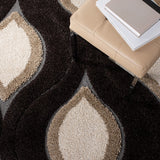 safavieh clearance shag sg461 2812 dark brown rug