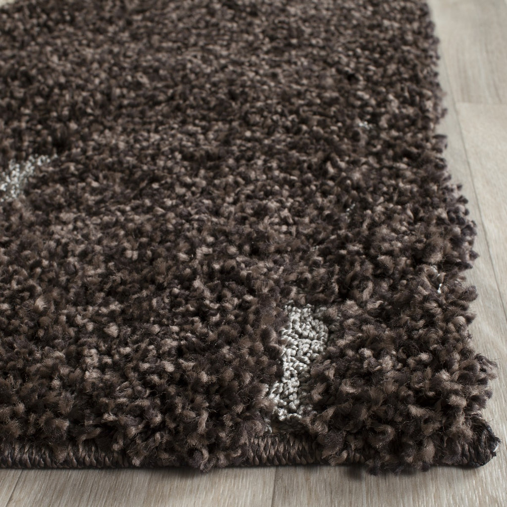 safavieh clearance shag sg463 2879 dark brown rug