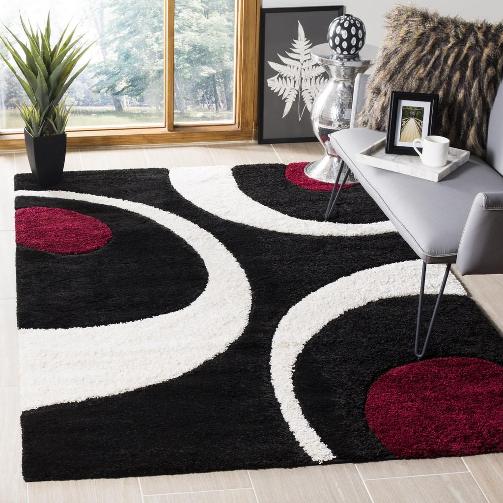 safavieh clearance shag sg474 9012 black rug