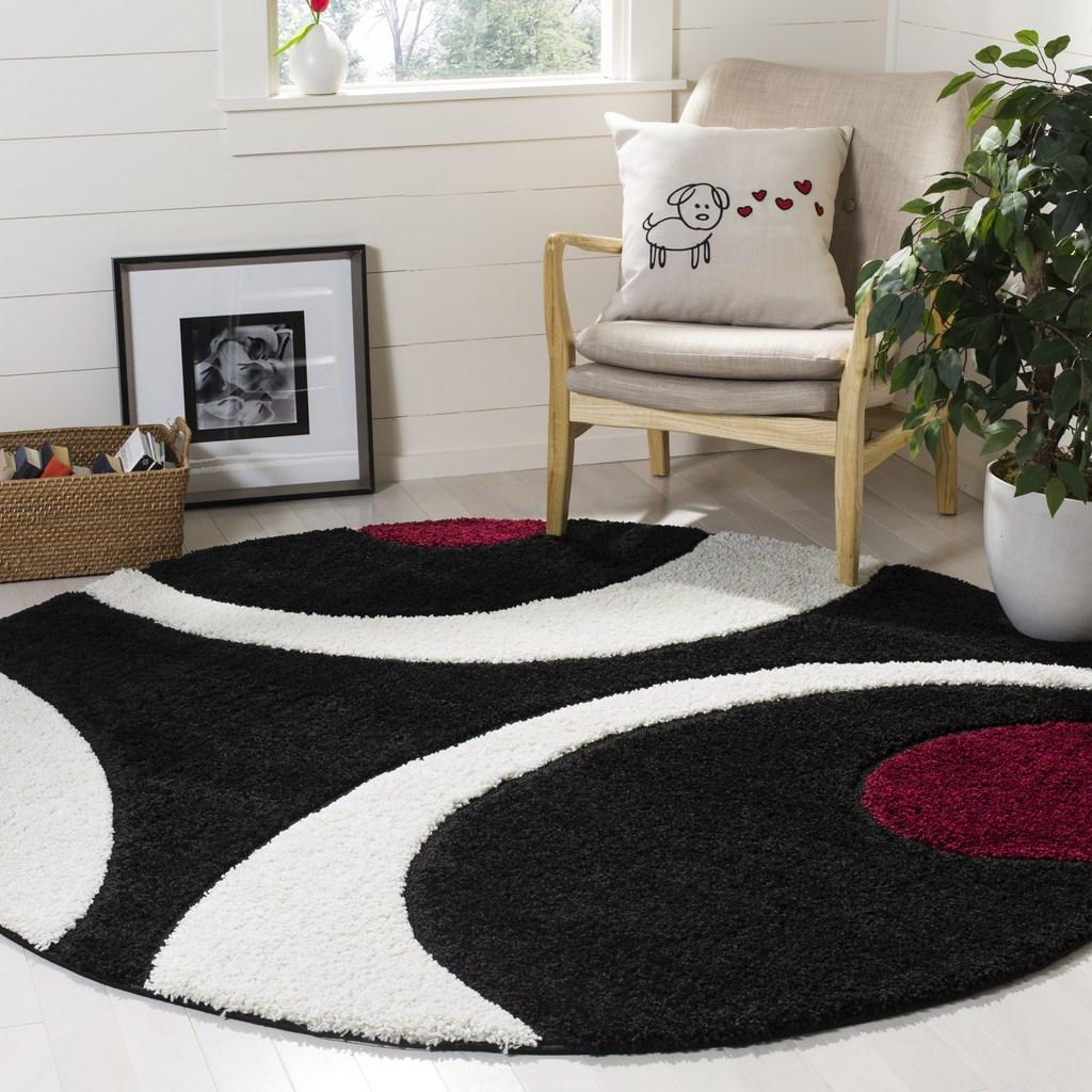 safavieh clearance shag sg474 9012 black rug