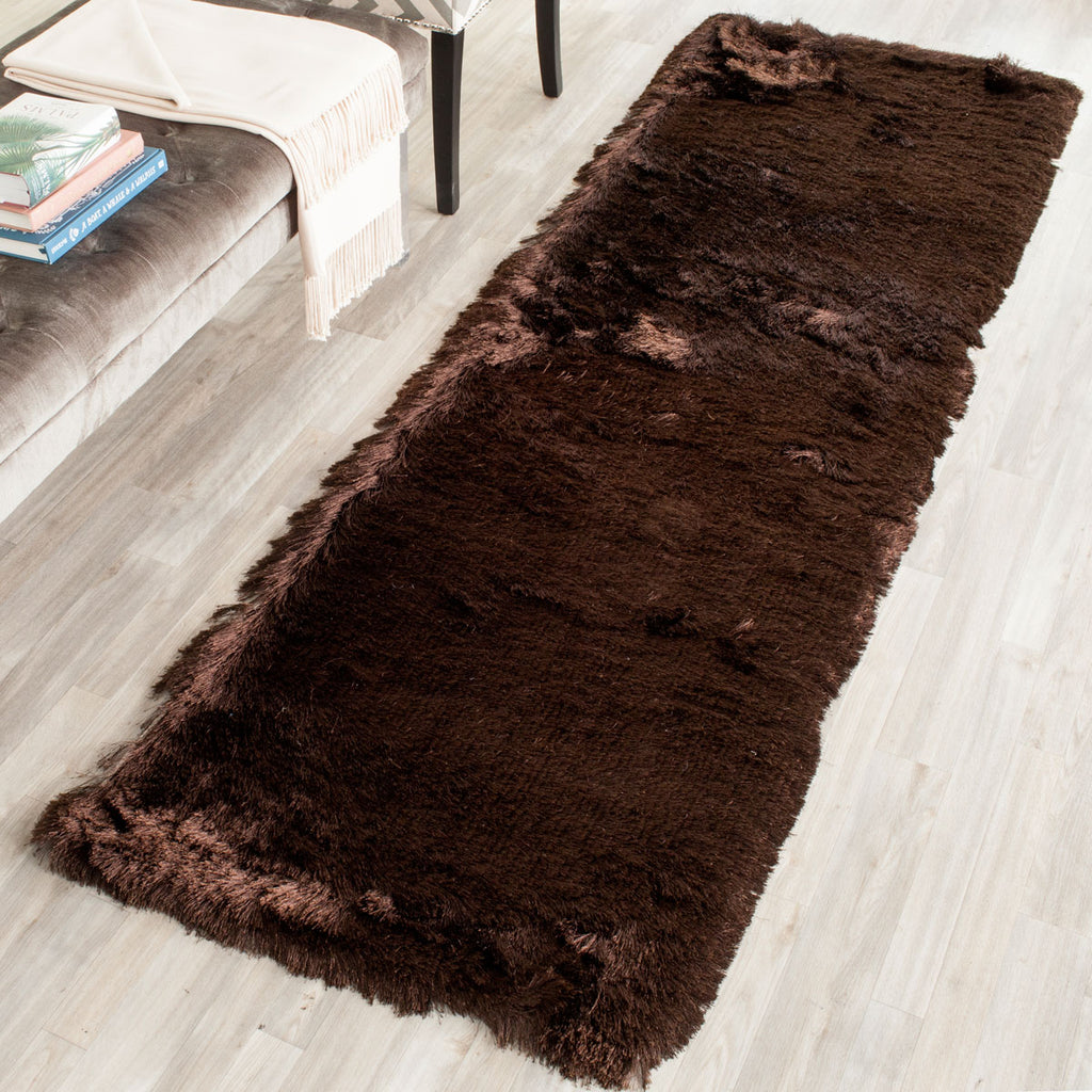 safavieh clearance shag sg511 2727 chocolate rug