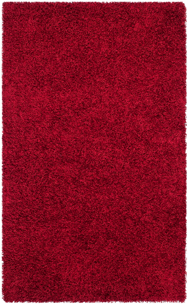 safavieh clearance shag sg851r red rug