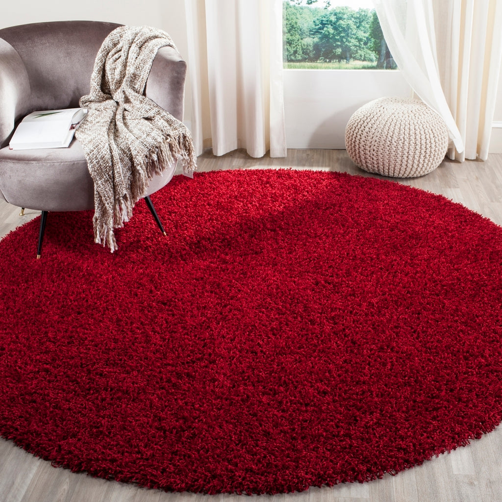 safavieh clearance shag sg851r red rug