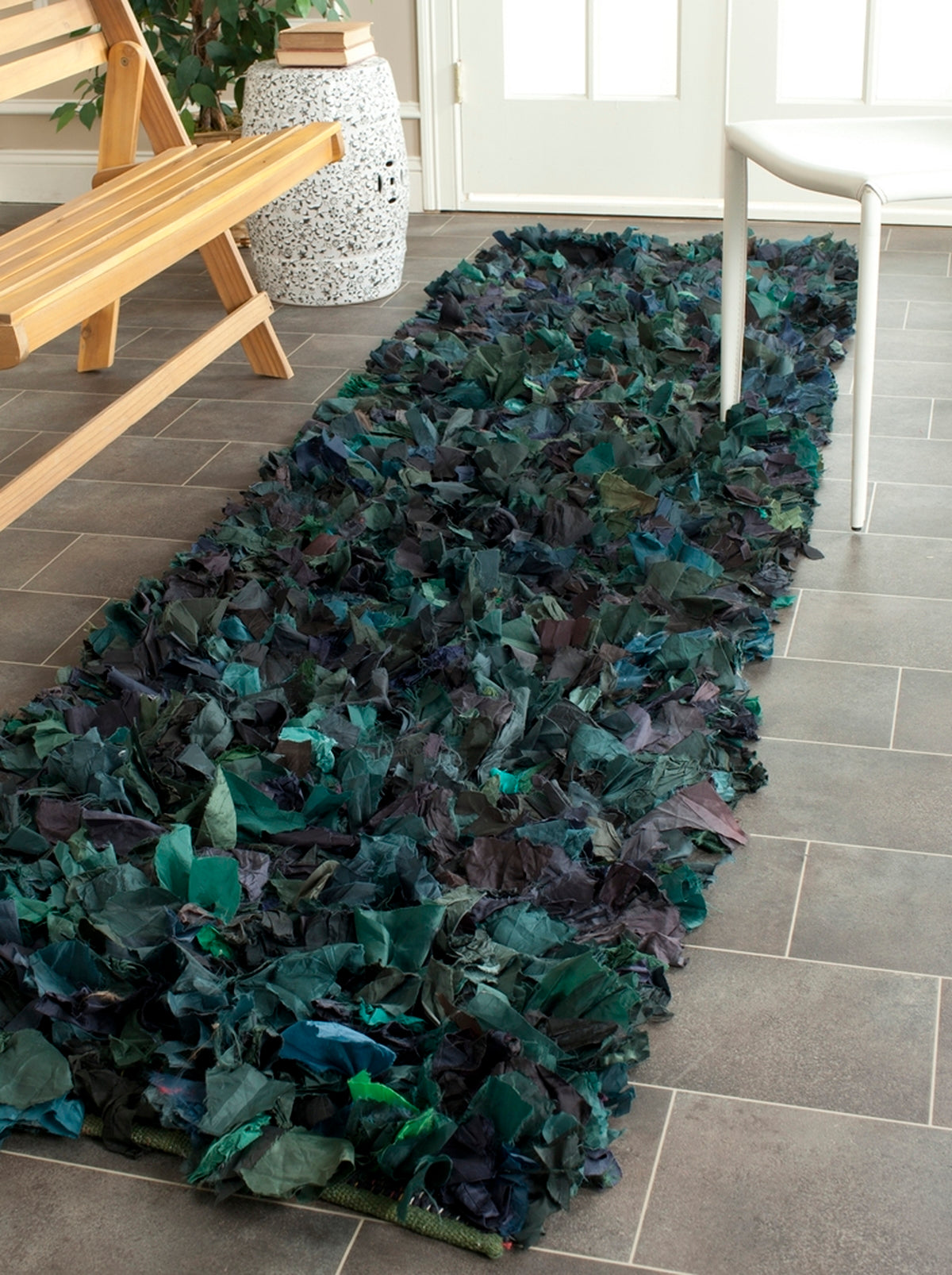 safavieh clearance rio shag sg951a green rug