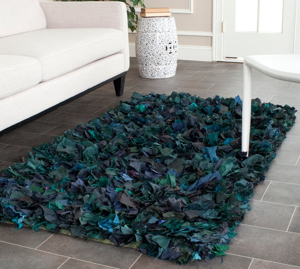 safavieh clearance rio shag sg951a green rug