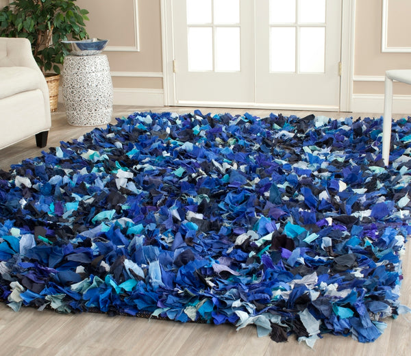 safavieh clearance rio shag sg951c navy rug