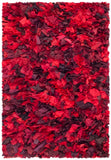 safavieh clearance rio shag sg951e red rug
