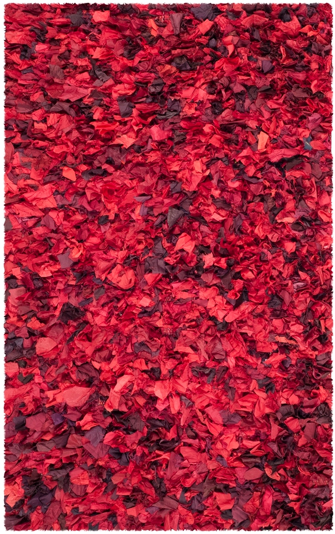 safavieh clearance rio shag sg951e red rug