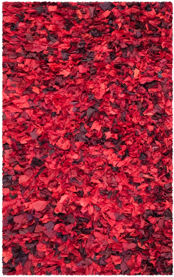 safavieh clearance rio shag sg951e red rug
