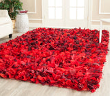 safavieh clearance rio shag sg951e red rug