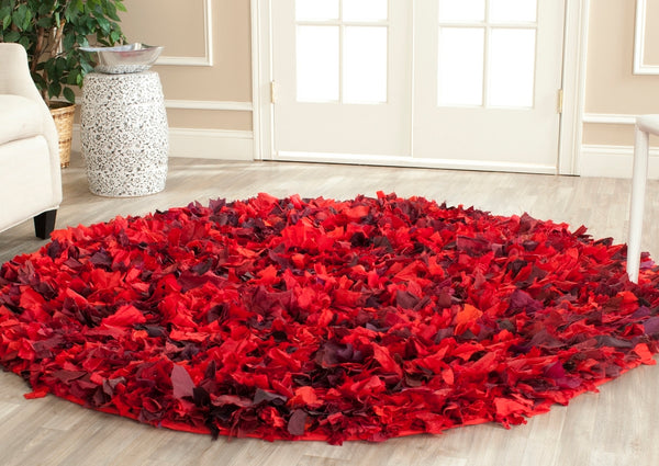 safavieh clearance rio shag sg951e red rug