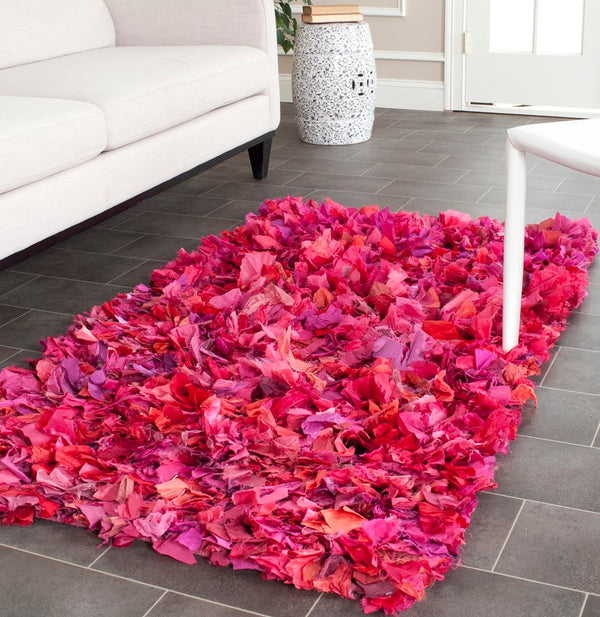 safavieh clearance rio shag sg951f fuchsia rug