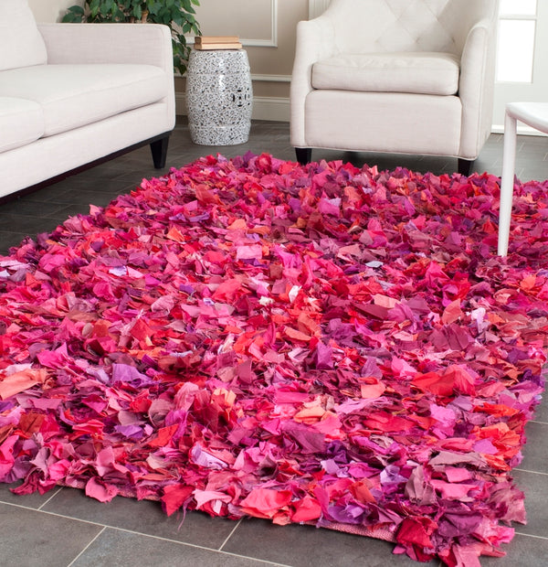 safavieh clearance rio shag sg951f fuchsia rug