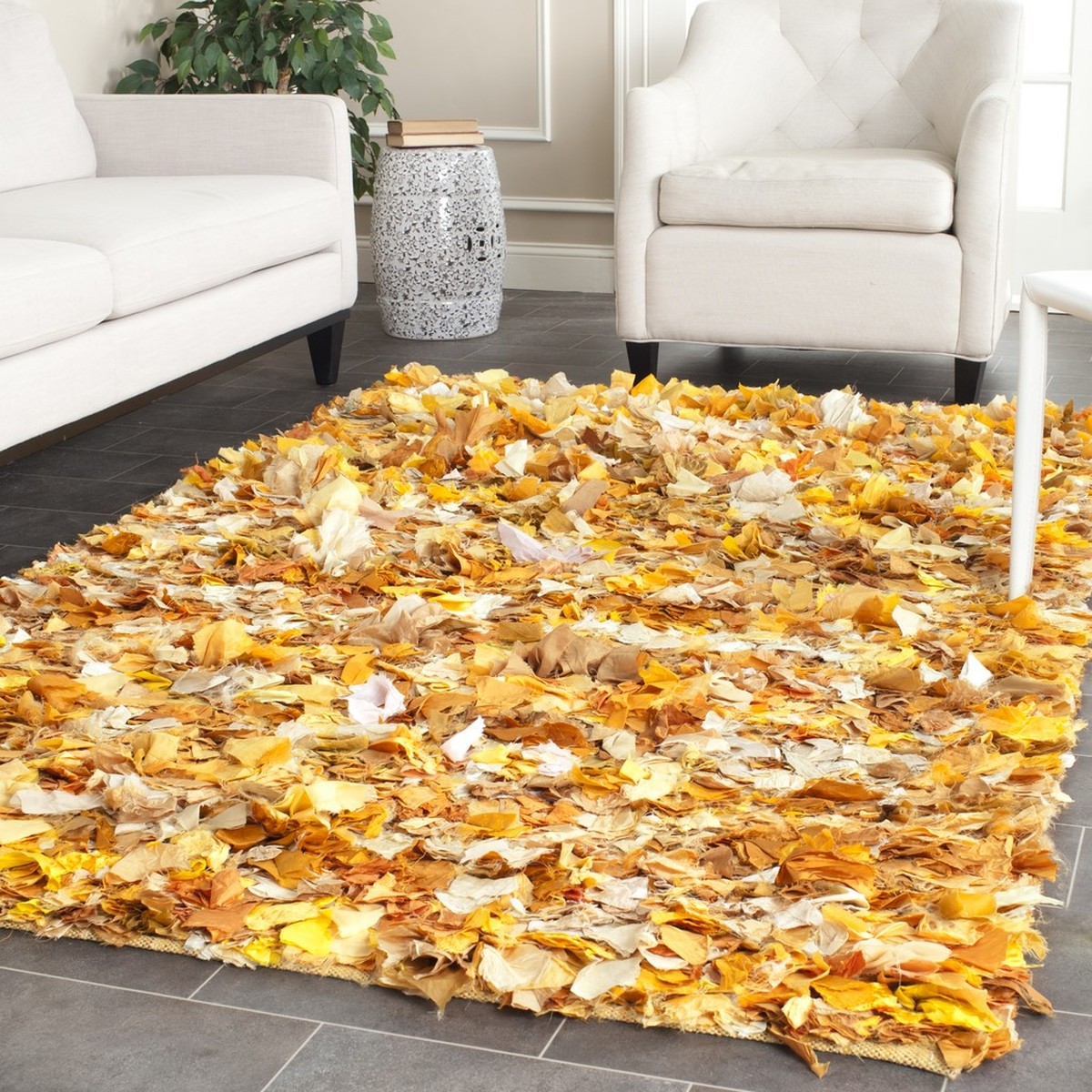safavieh clearance rio shag sg951g gold rug