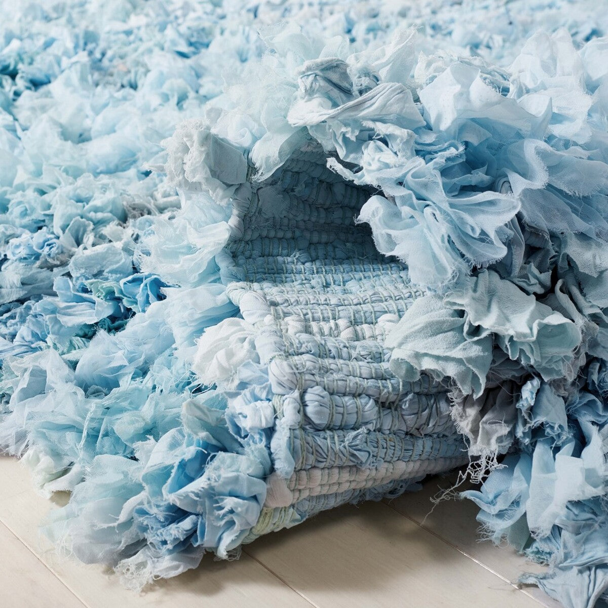 safavieh clearance rio shag sg951k sky rug