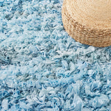 safavieh clearance rio shag sg951k sky rug