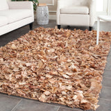 safavieh clearance rio shag sg951n natural rug