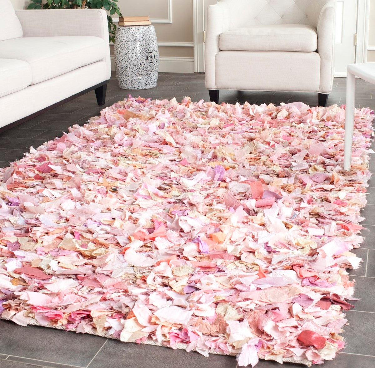 safavieh clearance rio shag sg951p ivory rug