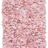 safavieh clearance rio shag sg951r light pink rug