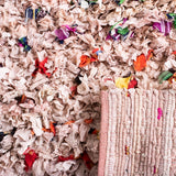 safavieh clearance rio shag sg951u blush rug