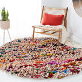 safavieh clearance rio shag sg951u blush rug