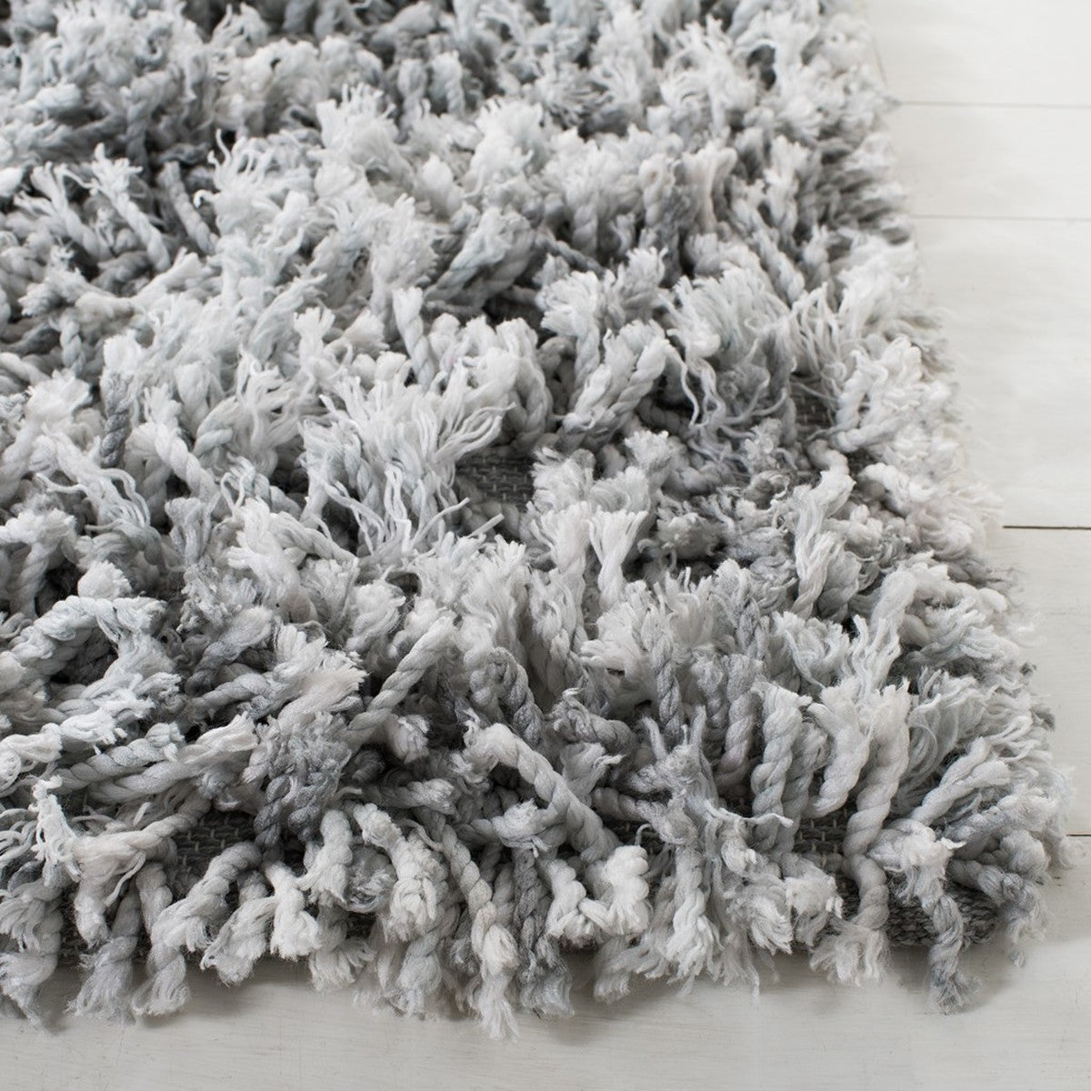 safavieh clearance rio shag sg960f grey rug