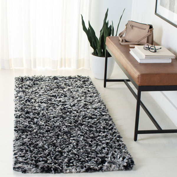 safavieh clearance rio shag sg960h black rug