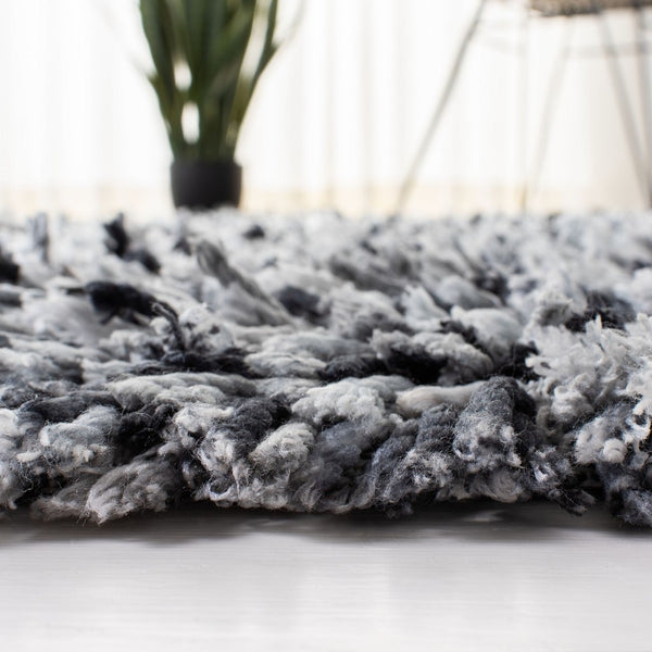 safavieh clearance rio shag sg960h black rug