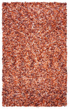 safavieh clearance rio shag sg960p rust rug