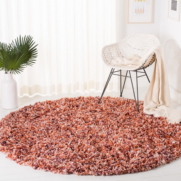 safavieh clearance rio shag sg960p rust rug
