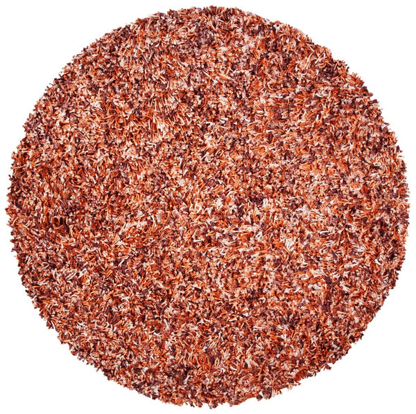 safavieh clearance rio shag sg960p rust rug