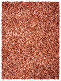 safavieh clearance rio shag sg960p rust rug