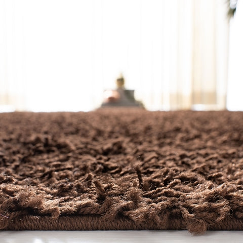 Safavieh Clearance Athens Shag SGA119A Brown Rug