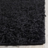 safavieh clearance athens shag sga119k black rug