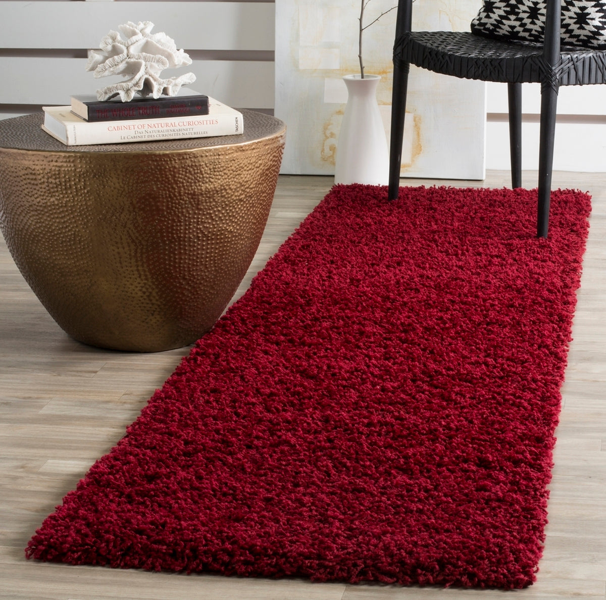 safavieh clearance athens shag sga119r red rug