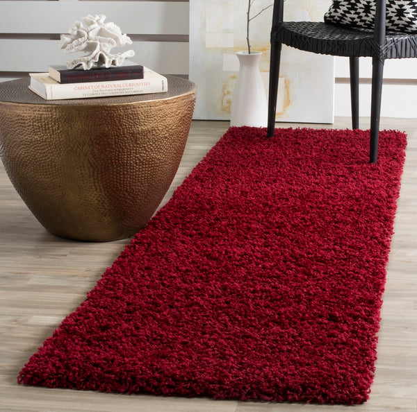 safavieh clearance athens shag sga119r red rug
