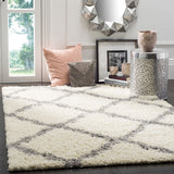 safavieh clearance sgd dallas shag sgd257f ivory rug