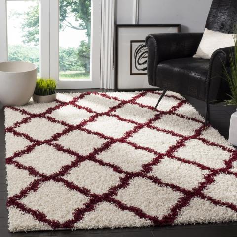 safavieh clearance sgd dallas shag sgd257r ivory rug