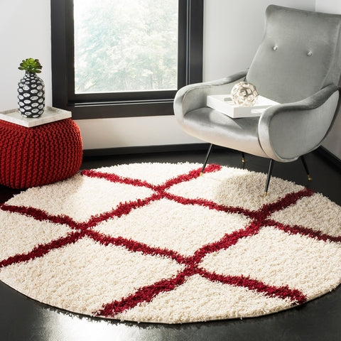 safavieh clearance sgd dallas shag sgd257r ivory rug